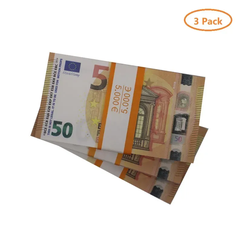 Wholesale Prop Toy Copy Money F A Ux Billet 10 50 100 200 500 Euro Fa K E Banknotes 100PCS/Pack_voghion.com