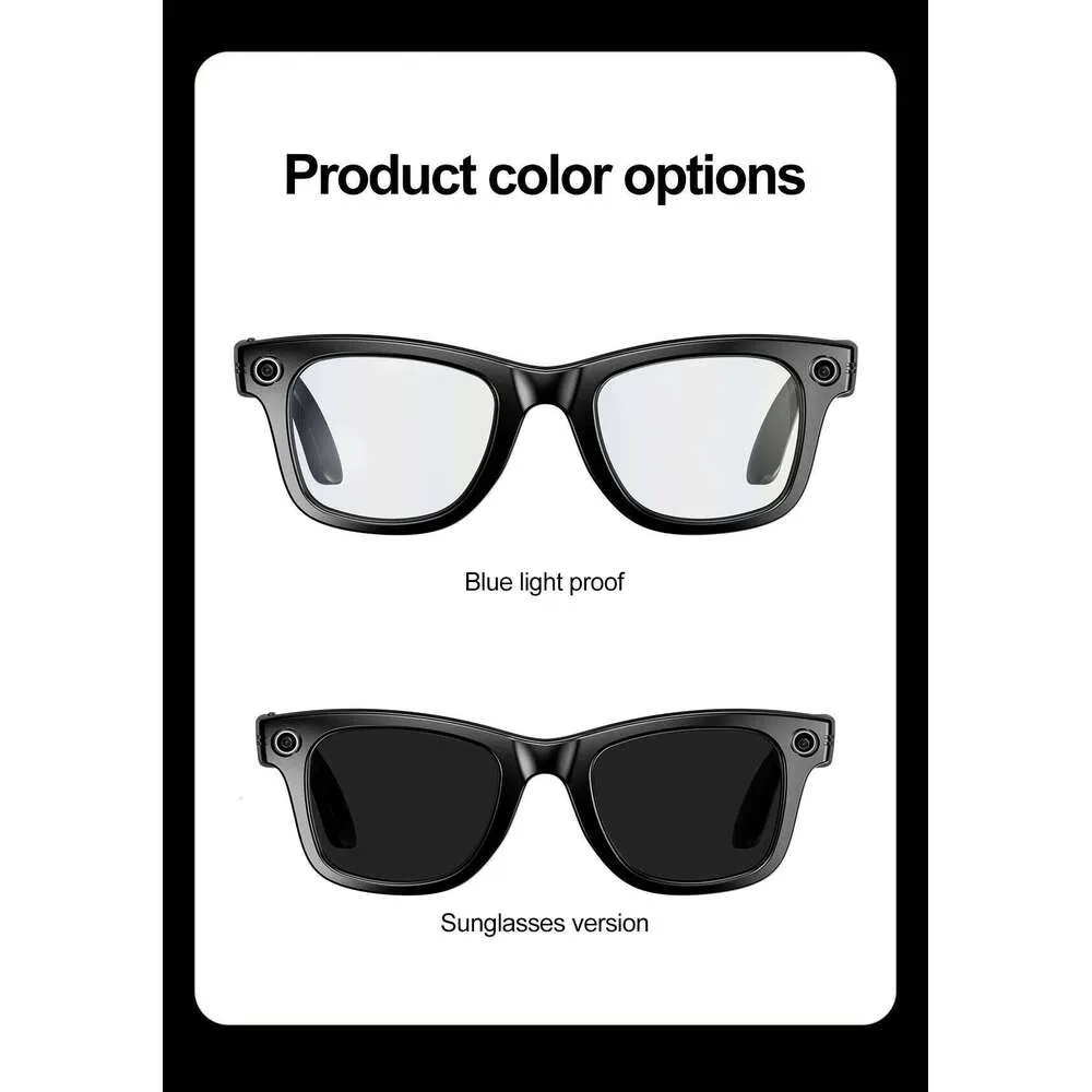 W600 AI Smart Gl Camera Wireless Voice Video Control Bluetooth Call Lacal Music Player Portable Earphones Men_voghion.com