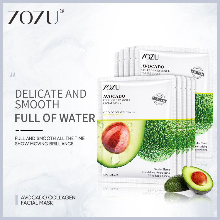 [] ZOZU Collagen Moisturizes Hydrates Skin Mildly, And Shea Butter Facial Mask_voghion.com