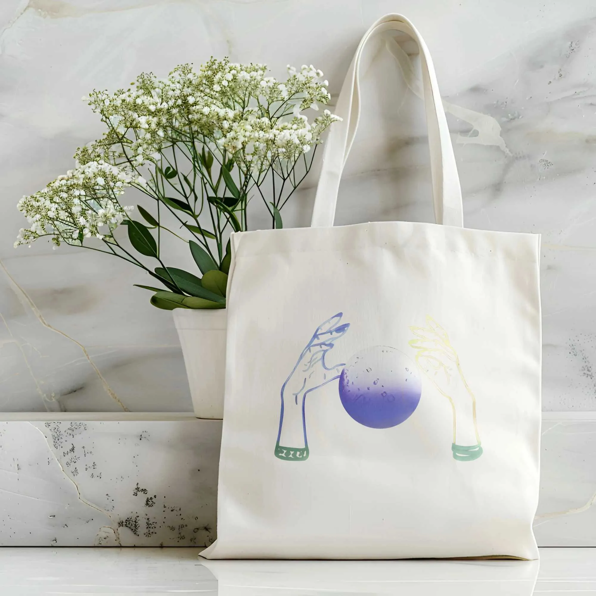 2024 Fi Haruku canvas with zzang black large capacity sun and mo shopping bag Y241109_voghion.com