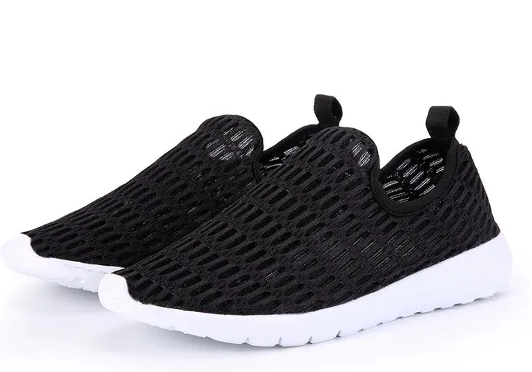 BEANNHUA Hohlgewebe Weibliches Fliegennetz Luftsport Und Freizeit Erhöhte Laufschuhe Mit Dicker Sohle 240708_voghion.com