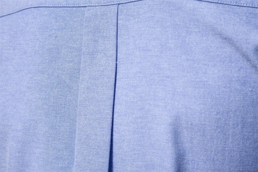 Camicia casual uomo in cotone oxford maniche lunghe business_voghion.com
