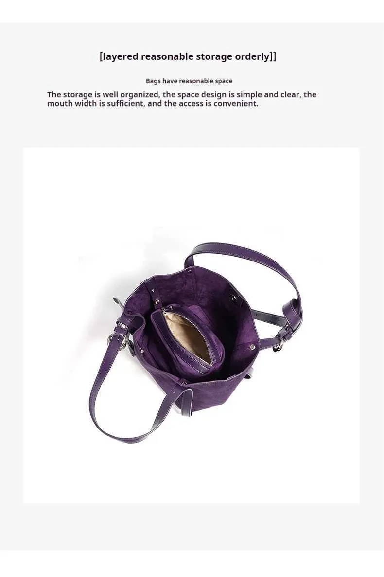Geantă de designer vintage, capacitate mare, pentru femei, nouă, versatilă, Messenger, la modă, cu un singur umăr, Y241118_voghion.com