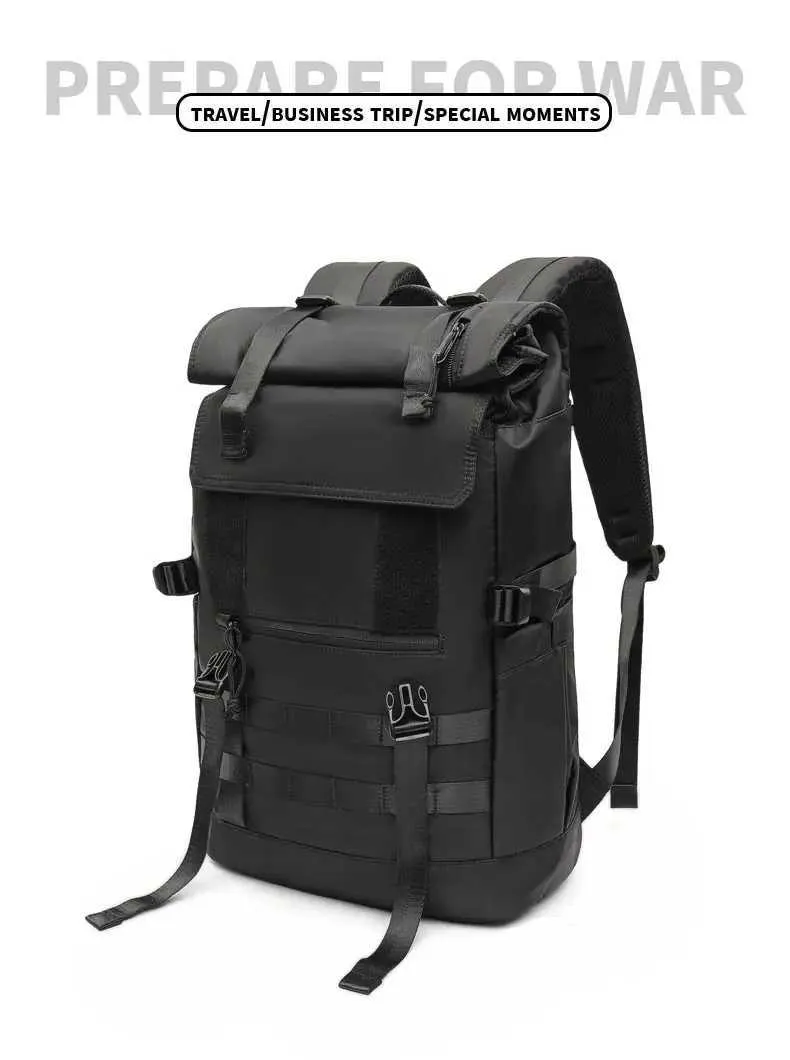 Zaino da viaggio sportivo 3 in 1 convertibile espandibile impermeabile di grande capacità per uomo con parte superiore arrotolabile e antifurto per laptop da 17 pollici_voghion.com