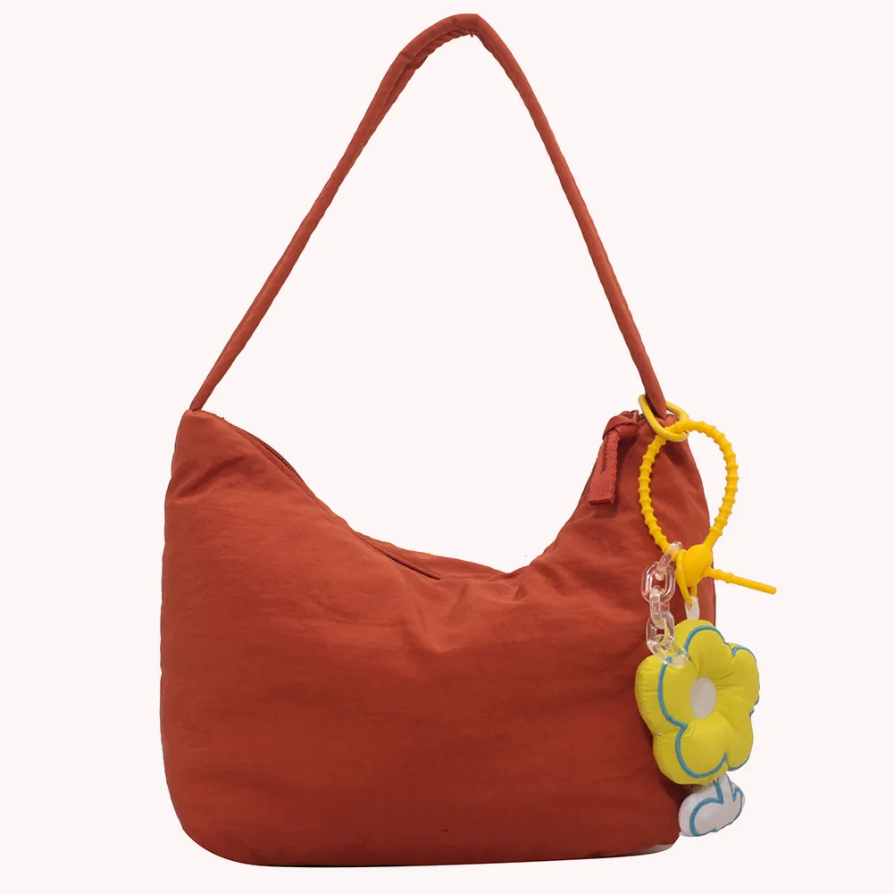 Women Simple Tote With Zipper Closure Female Commute Bag Lightweight For Daily Weekend Vacation_voghion.com