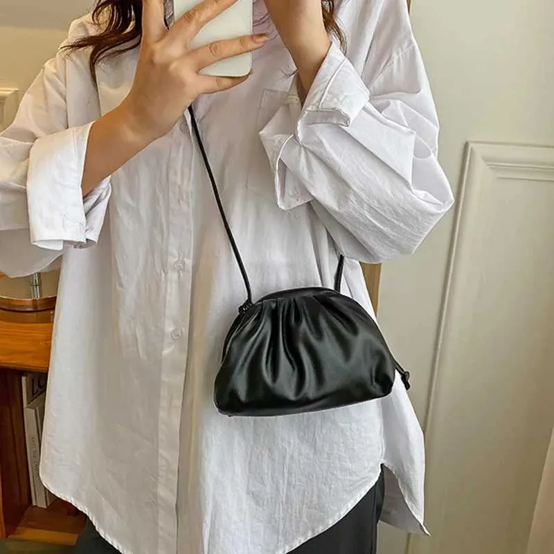 Sac à bandoulière en cuir PU jaune et bleu pour femme, sacoche simple et polyvalente pour soirée_voghion.com