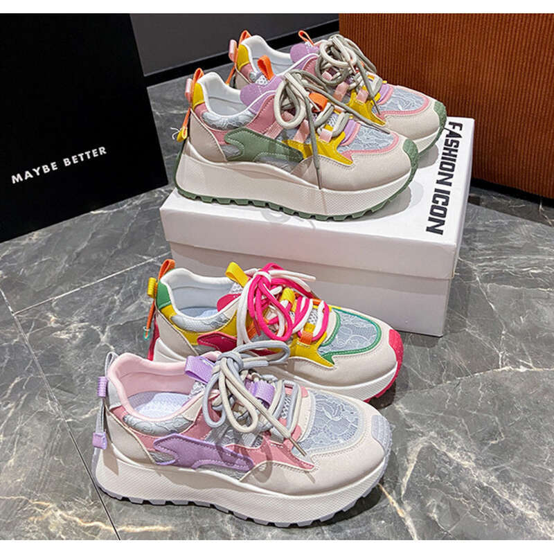 Big Head Women's 2025 Summer New Student Korean Edition Ins Trendy Versatile Thick Soled Single Sports And Leisure Shoes_voghion.com