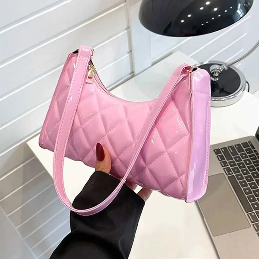 Damen Unterarmtasche PU Leder Casual Retro Handtaschen Totes Schultertaschen Shopper Ba241022_voghion.com