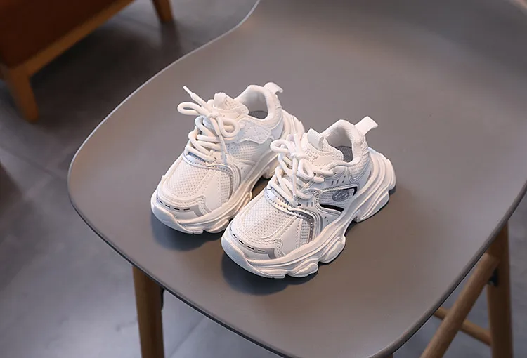 2025 Neue Kleinkind-Sneaker für Jungen und Mädchen im Freien aus Mesh, leichte Kindersportschuhe, rutschfeste Kinder-Turnschuhe_voghion.com