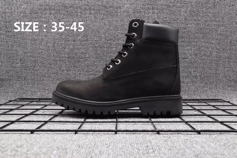 Hot sale-Laarzen Echt Leer Mannen Vrouwen Sneeuw Casual Martin Laarzen Groothandel Mode Merk Schoenen_voghion.com