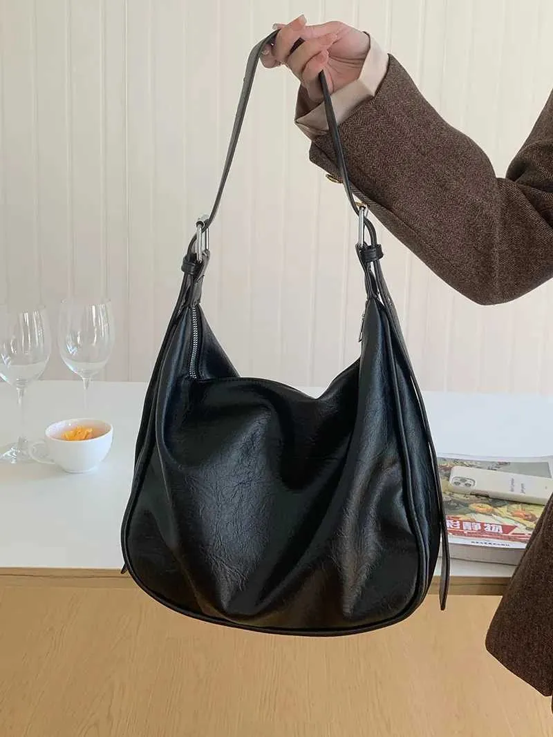 Modieuze pu leren schoudertas en crossbody tas voor dames_voghion.com