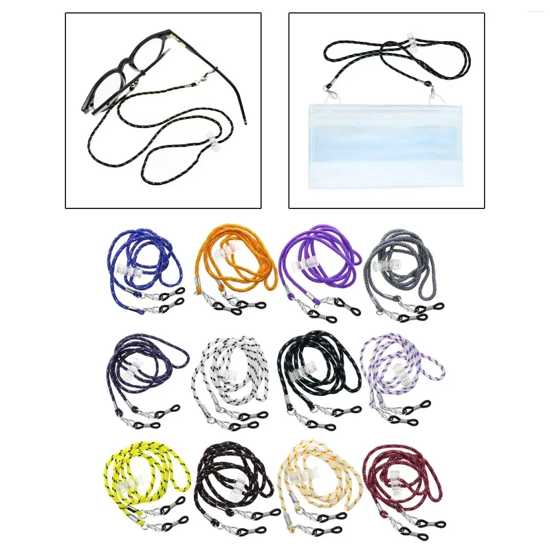 Chains 12x Eyeglass Strap Lanyard Anti Lost Neck Sunglasses Retainer Glasses For Men Woman Adult Kids_voghion.com