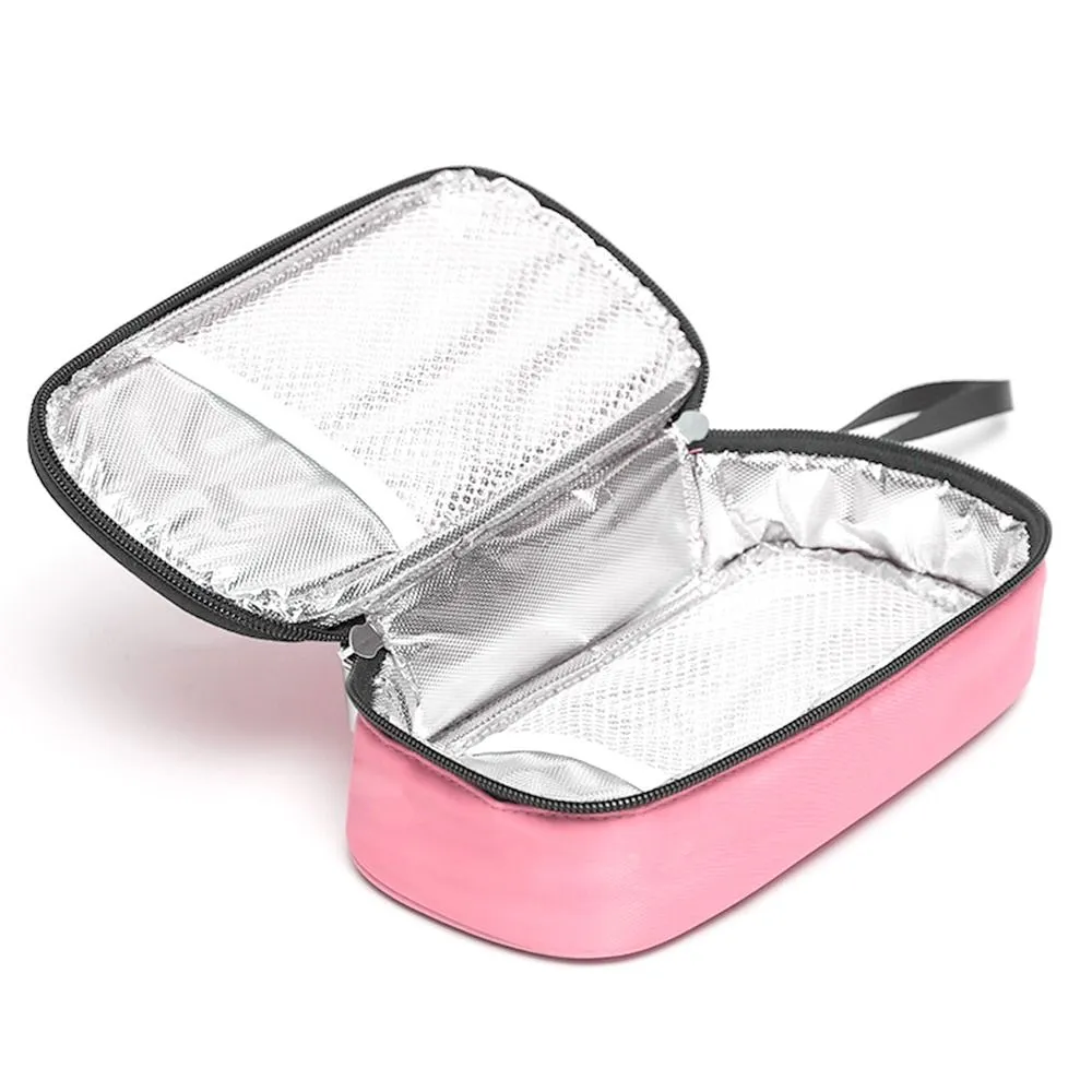 Oxford Without Gel Diabetic Pocket Insulin Cooling Bag Medicla Cooler Pill Protector Travel Case_voghion.com
