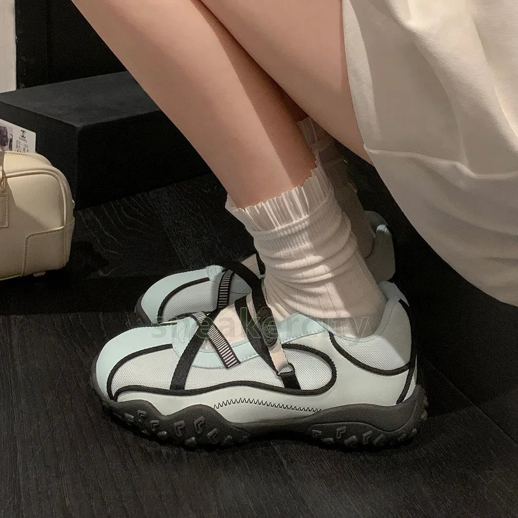 Digner Ballet Style Velcro Sneakers Womens Trainers Fashion Crossover Strap Comfort Soft Thick Bottom Casual Women_voghion.com