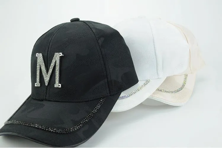 New fahion cap, veratile hade uncreen hat, M letter, men and women' foreign outdoor un hat, ummer baeball_voghion.com