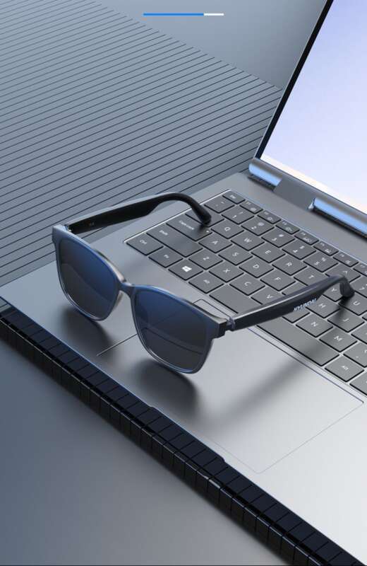 Neu Moderne Intelligente AI Übersetzung Brille Kopfhörer Simultanübersetzung Automatische 75 Sprache Echtzeit_voghion.com