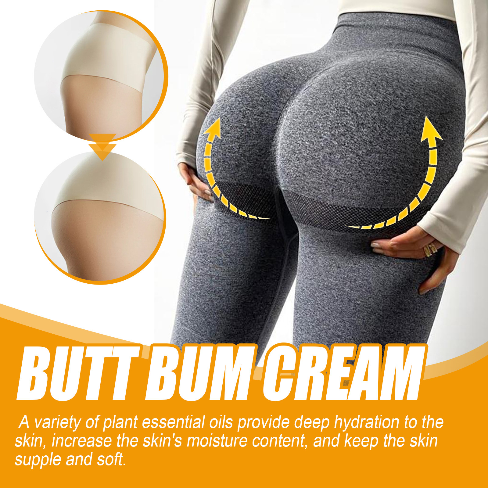 Jaysuing plump, Peach Cream, Firming and Moisturizing Hip Lifting Cream_voghion.com
