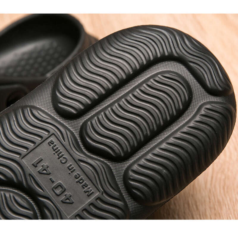 Cave Men's Summer Outerwear, Soft Slippers Breathable Thick Bottom Sandals For Sport And Casual,_voghion.com