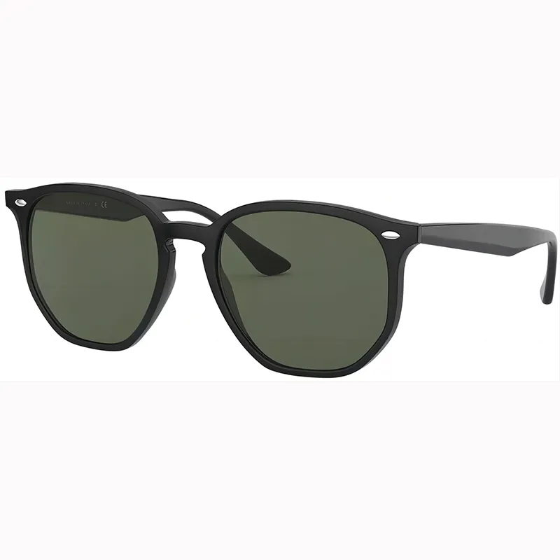 Brillen Klassische Herren Sechseckige Sonnenbrille Männer Frauen Mode Sonnenbrille Für Männlich Weiblich Mit Leder_voghion.com