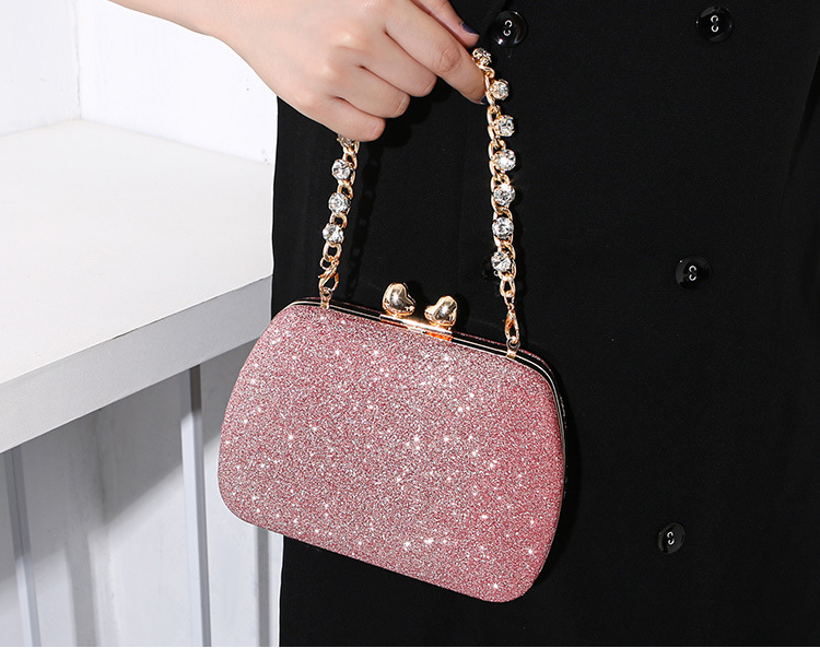 Women's Evening Bag Embellished Square Clutch For Socialite Events_voghion.com