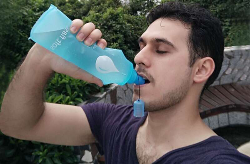 【 3152 People Reviews 】 Ltvt Soft Foldable B, Bag, Outdoor Hiking And Running, Portable Cup, Cycling Sports Water_voghion.com