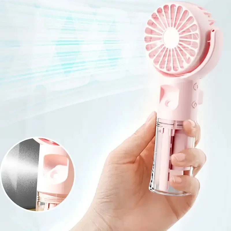 Handlicher Sprühventilator Mit Befeuchter Und Usb-ladefunktion_voghion.com
