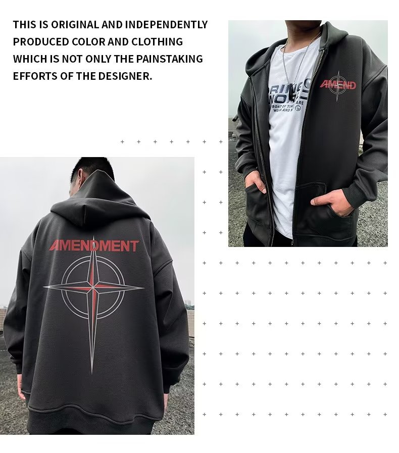 Plāns, vīriešu kapuci, brīva, moderna zīmola, liela izmēra, plus izmēra kardiganjaka pavasarī un rudenī, 8XL_voghion.com