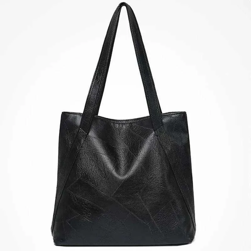 Women's Shoulder Bag Pu Leather Commuter Handbag Large Capacity_voghion.com