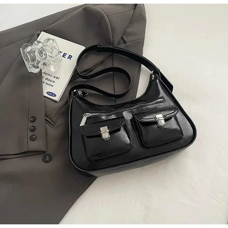 Womens Shoulder Bag Large Capacity Pu Leather Casual Handbag_voghion.com
