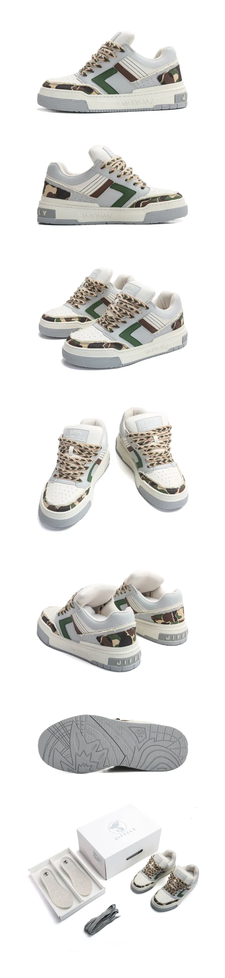 JiffflyAir CUshion Retro Versatile Loafers For Men 2025 New Free Shipping Couple Casual Sports Sne_desvips.com