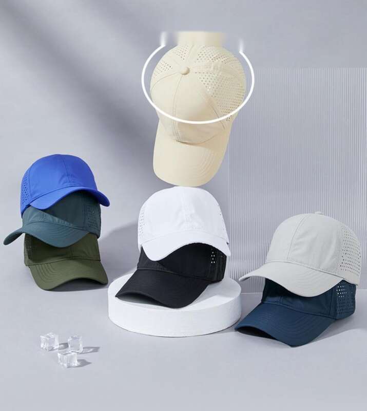 Pălărie de baseball cu cap mare, la modă, cu limbă de rață, de vară pentru bărbați și femei, cu uscare rapidă, cu protecție solară și parasolar_voghion.com