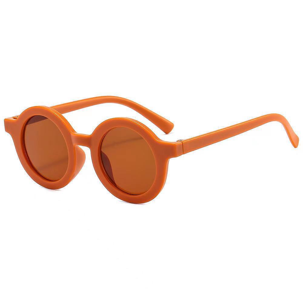 Mother&Kids baba napszemüveg konkáv alakú retro nap kör tükör naptej férfi és női gyermek szemüveg divatos napszemüveg_voghion.com