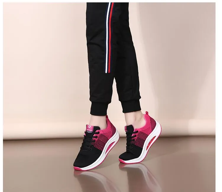 Vendita calda-ballo femminile fantasma passi traspirante trolg basso per aiutare airbag fondo scarpe da ballo_voghion.com