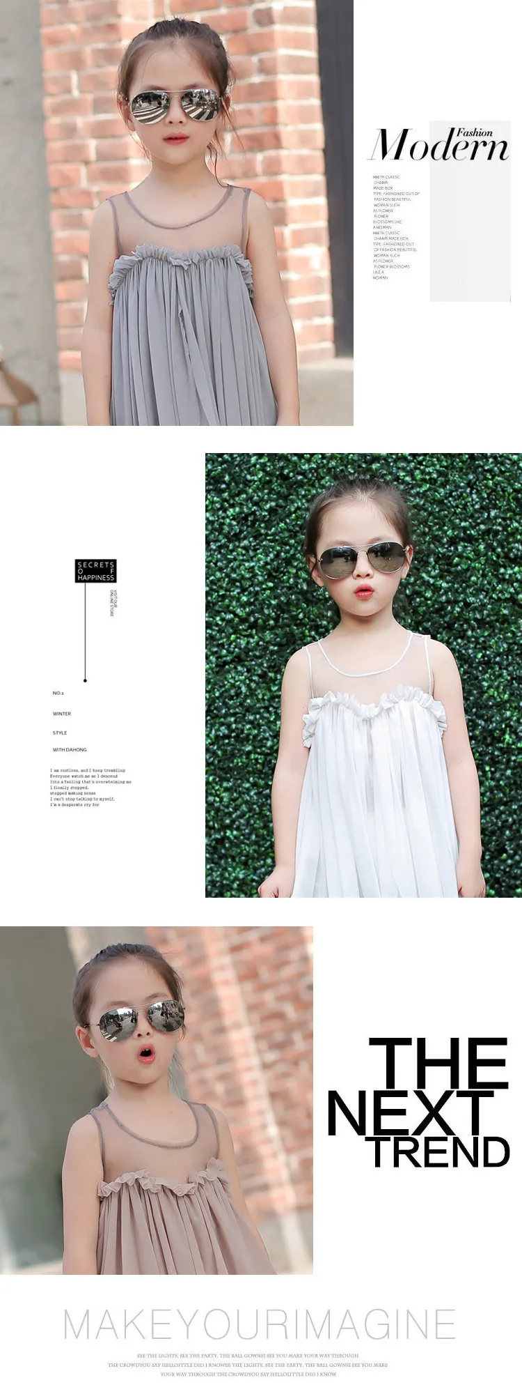 Kinder Kinder Mädchen Jungen für Kinder Designer Sonnenbrillen Linse Sonnenbrille mit Buchstaben Designer Sonnenbrille Unisex_voghion.com