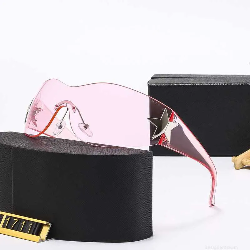 Designer Future technology frameless diamond studded sports mirror sunglasses JY3D_voghion.com
