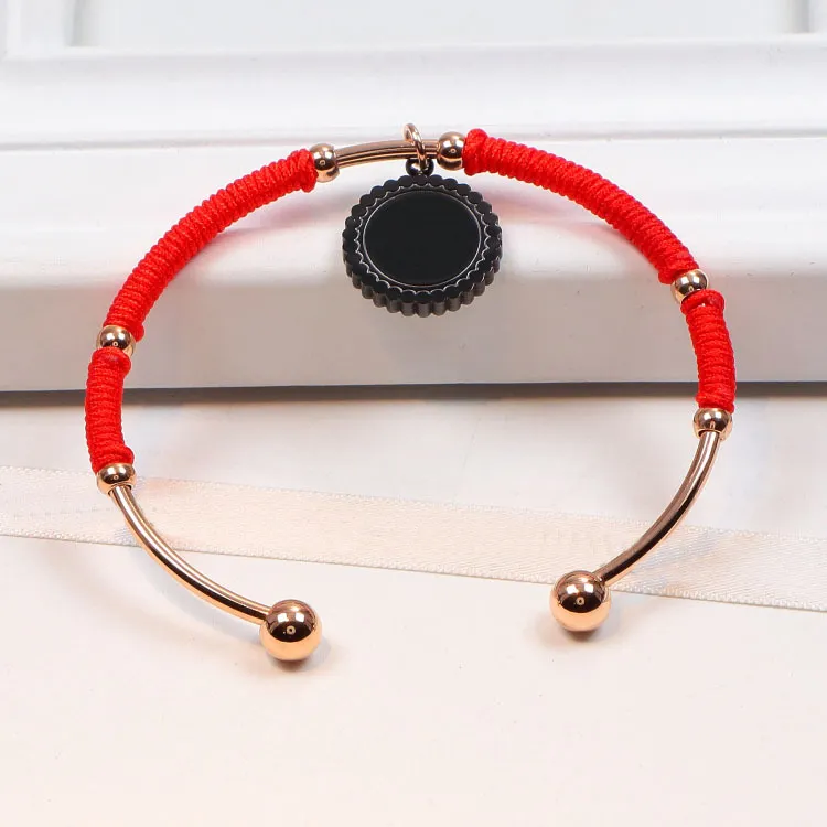 Charm Bracelet For Women Titanium Steel Classic Bangle Jewelry_voghion.com