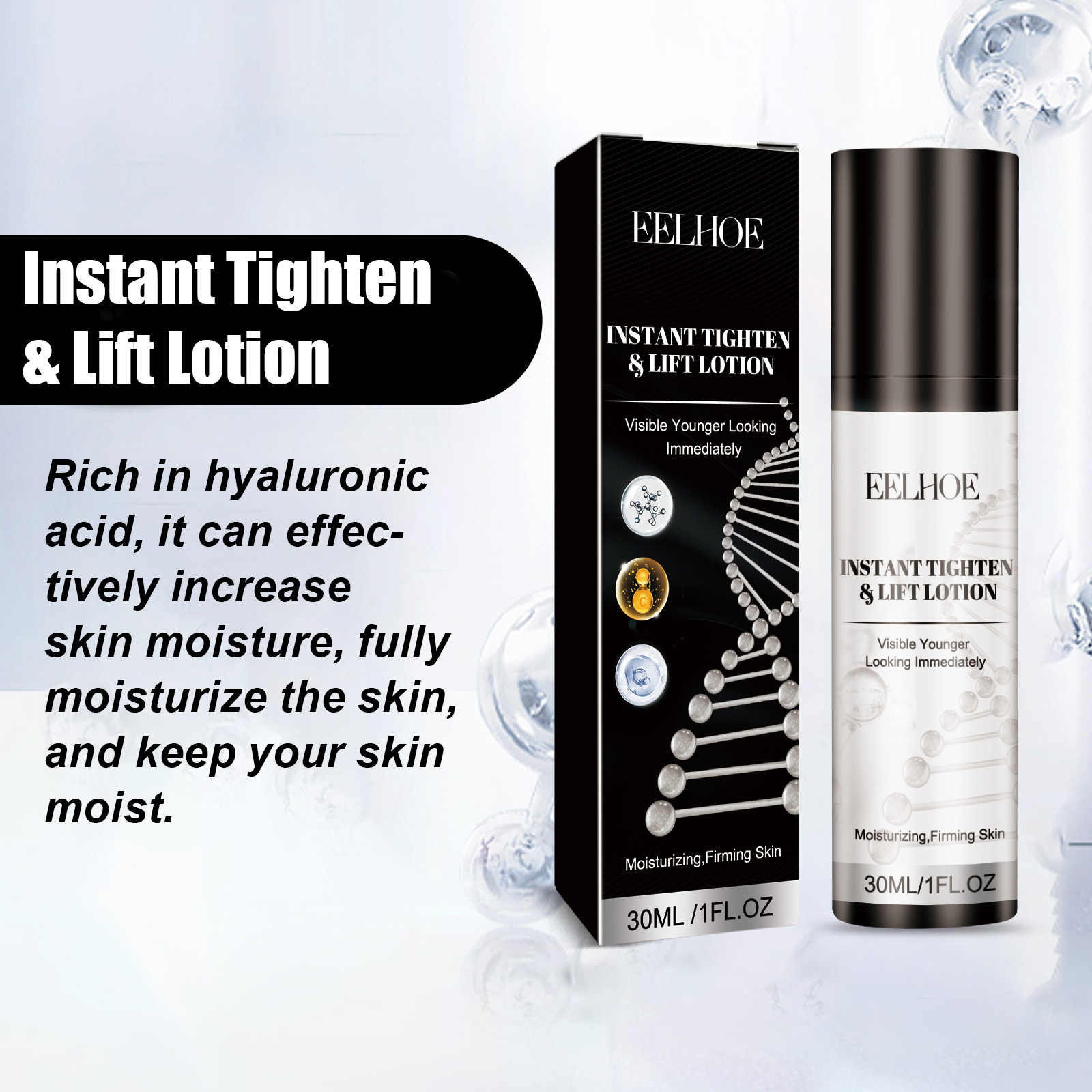 EELHOE Serie viso rassodante e lifting istantaneo Lifting e rassodante Emulsione crema viso antirughe e antietà_voghion.com