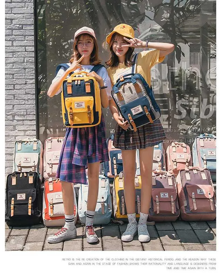 14-tommers bærbar PC for menn og kvinner, flere lommer, bokveske, skole, gutter og jenter, høy kvalitetsryggsekk for arbeidsreiser, 16LC241107_voghion.com