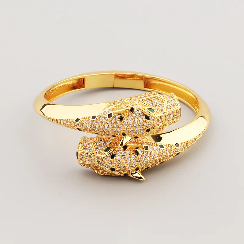 Bracciale rigido di design oro e argento per uomo e donna_voghion.com