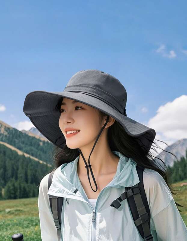 Full Of Western Charm! Women's Summer Outdoor Hiking Camping Fishing, Lightweight Breathable Mountaineering Hat_voghion.com