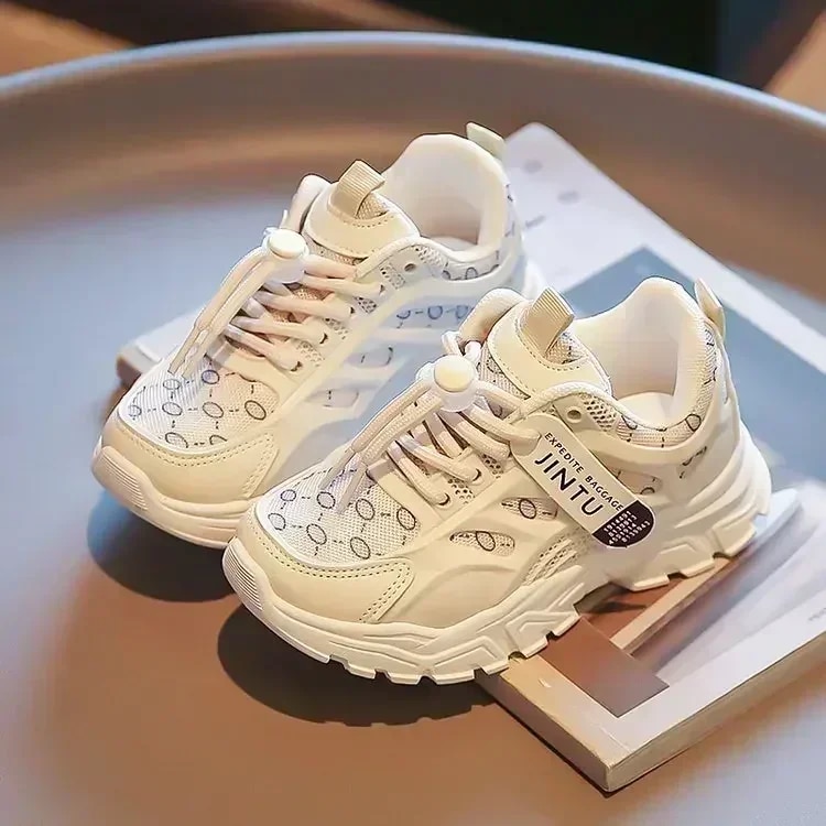 Chaussures mignonnes pour enfants filles, édition coréenne décontractée, houe pour enfants, confortables, respirantes, neutres, automne 2023_voghion.com