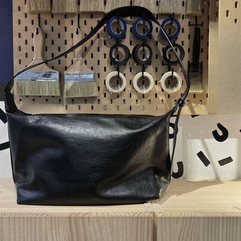 Borsa a tracolla giapponese coreana casual monospalla Lazy Ins Crossbody per uomo e donna_voghion.com