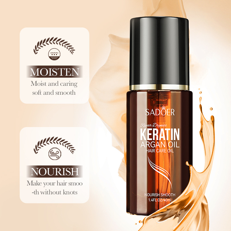 SADOER Moroccan Nut Hair Care Essence Oil for Improving Irritability in English_voghion.com