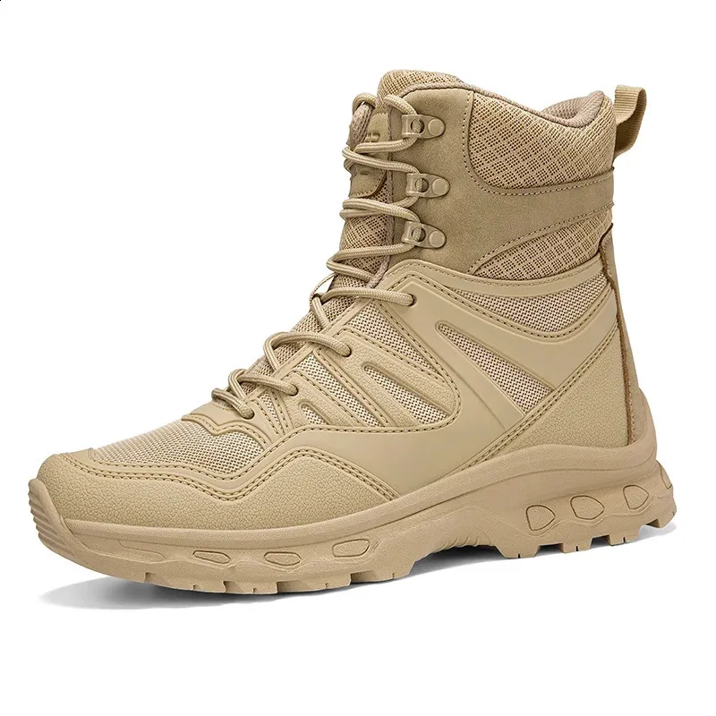 Tactical Hiking Boots For Men Waterproof Camouflage Safety Shoes_voghion.com