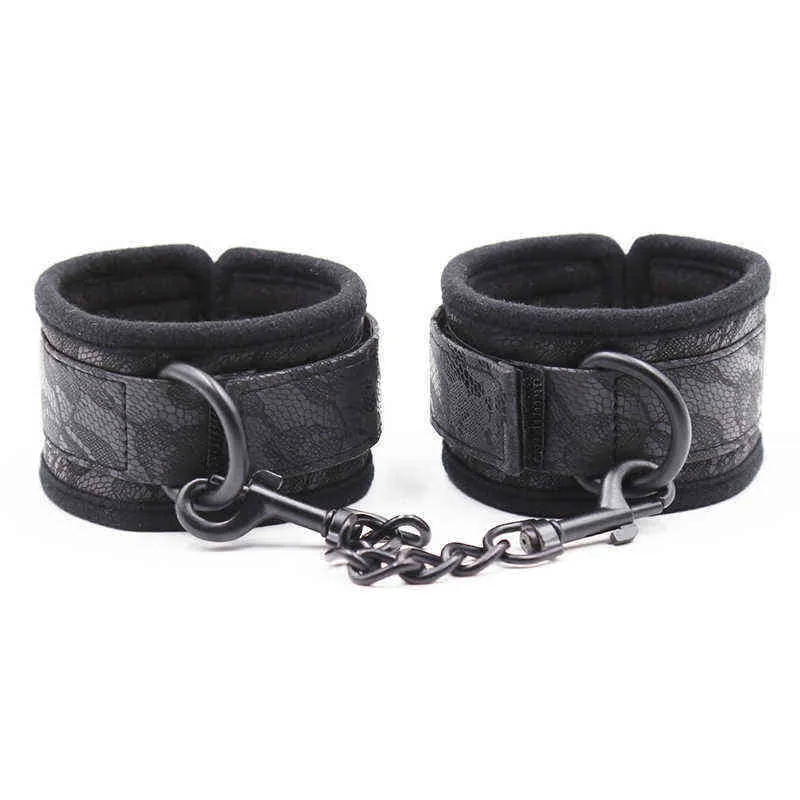 NXY Adult toys Soft Adjustable Sponge Handcuffs Ankle Cuff Restraints BDSM Toys for Couples Sex Erotic Bondage_voghion.com