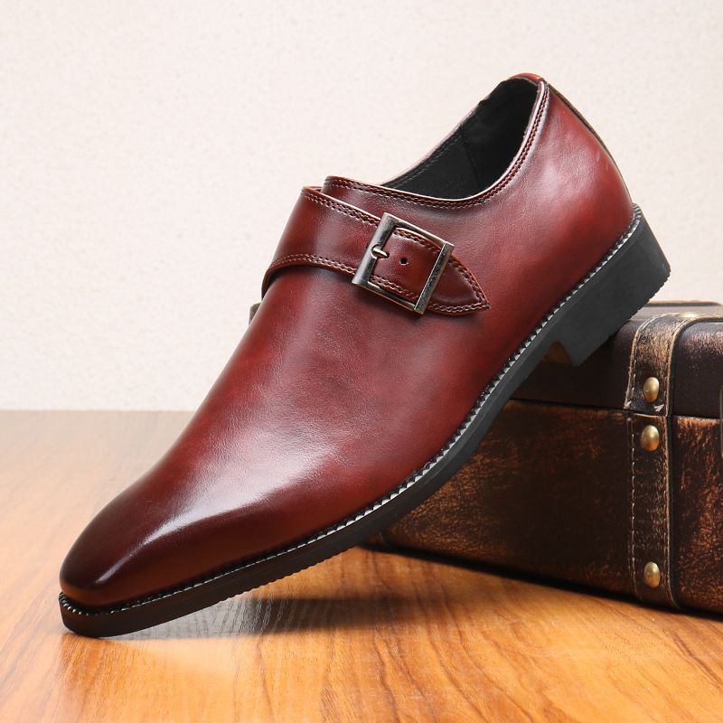 Men's Dress Oxford Formal Leather Shoes for Men_voghion.com