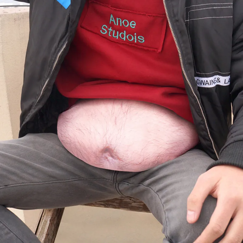 Αστεία Pop Dad Bod Money Belt Ανδρικές τσάντες Ταξιδίου Χρώμα σάρκας Creative Fanny Pack Beer Fat Belly Bum Pouch Τσάντα μέσης_voghion.com