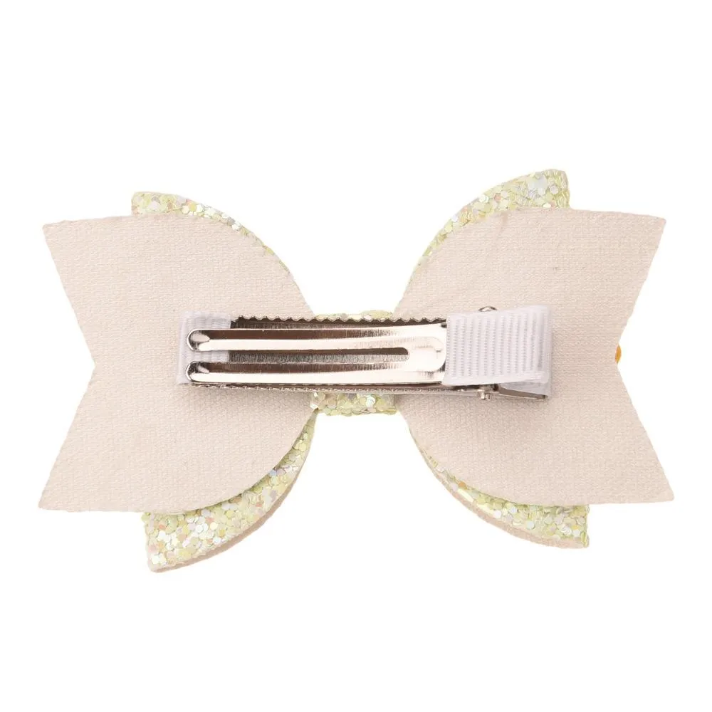 54pcs/lot 5cm*8cm Glitter Bow Boutique Fashion Accessories Sequin Hair Bows Flower Accessory For Girls_voghion.com