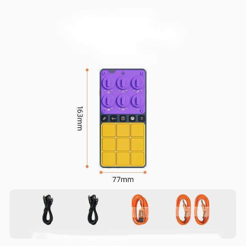 【 1553 People's Collection 】 Sy Forest Island Portable Outdoor G Mobile Live Sound Card Internet Celebrity Anchor Singer_voghion.com