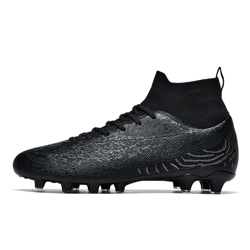 Per uomini, donne e bambini con tacchetti AG in erba sintetica TF rotti, scarpe da calcio in pelle per studenti, per giovani_voghion.com